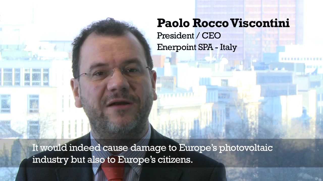 EU PV Executives Demand Solar Free Trade - Alliance for Affordable Solar Energy (AFASE)