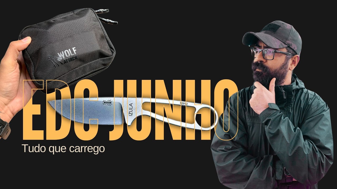 EDC Urbano Atualizado! Tudo que Carrego em Junho (e Por Quê) 🏙️🎒