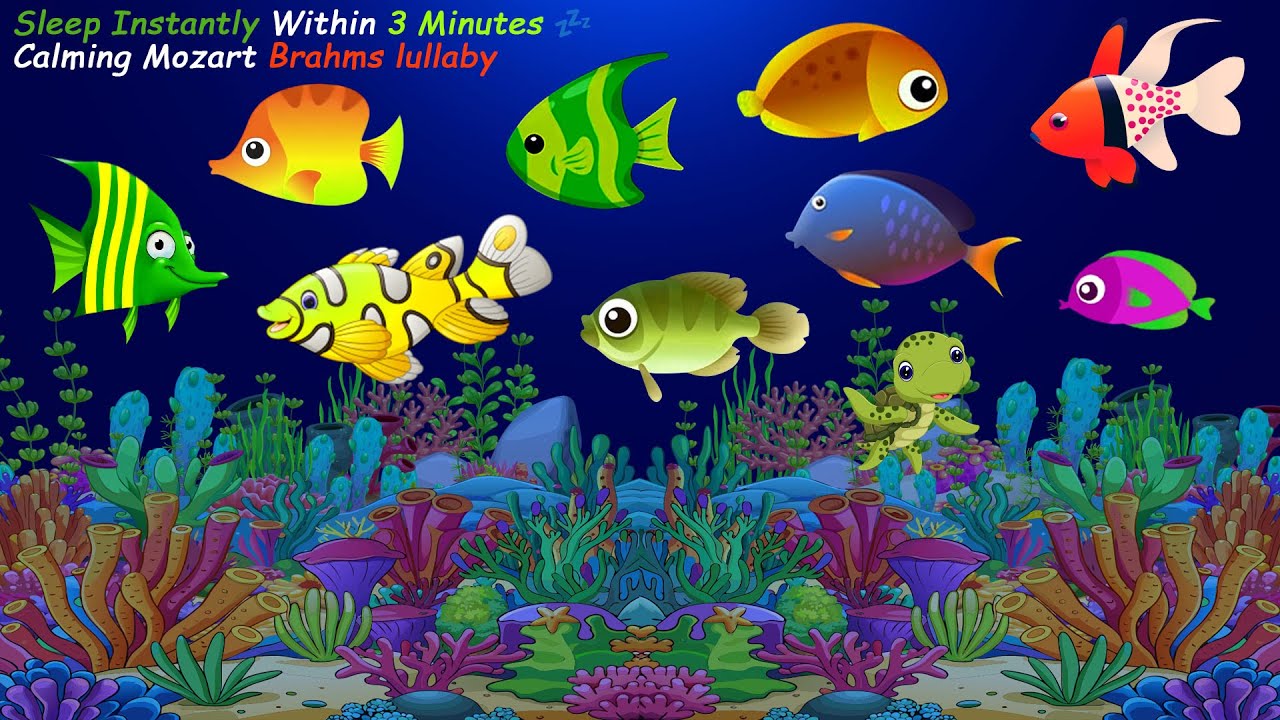Sleep Instantly in 3 Minutes ♥ Calming Mozart Brahms Lullaby ♫ Lullaby Kids Baby Sleep #724