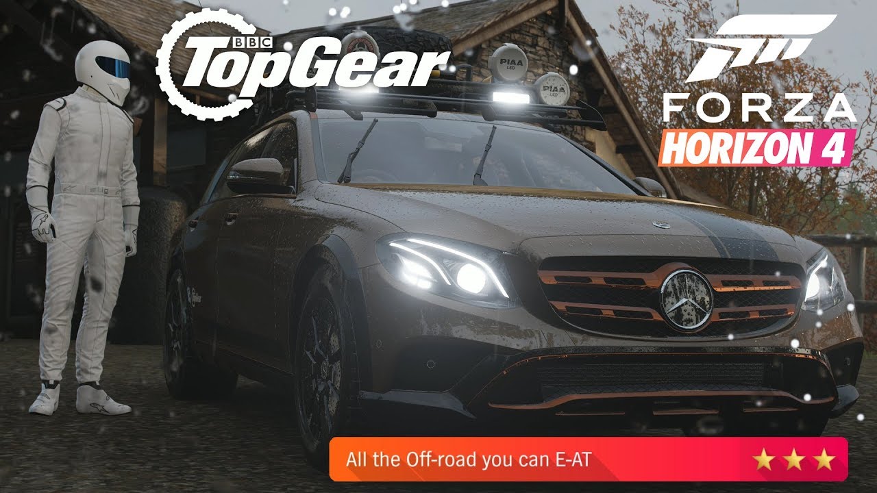 Forza Horizon 4 Top Gear: все, что вы можете преодолеть по бездорожью, 3 звезды