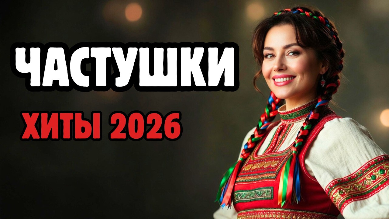 ЧАСТУШКИ 2026🔥🔥 Танцевать будут все 🔥🔥