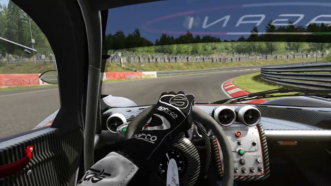 TBT - AssettoCorsa: Pagani ZondaR em Nordschleife