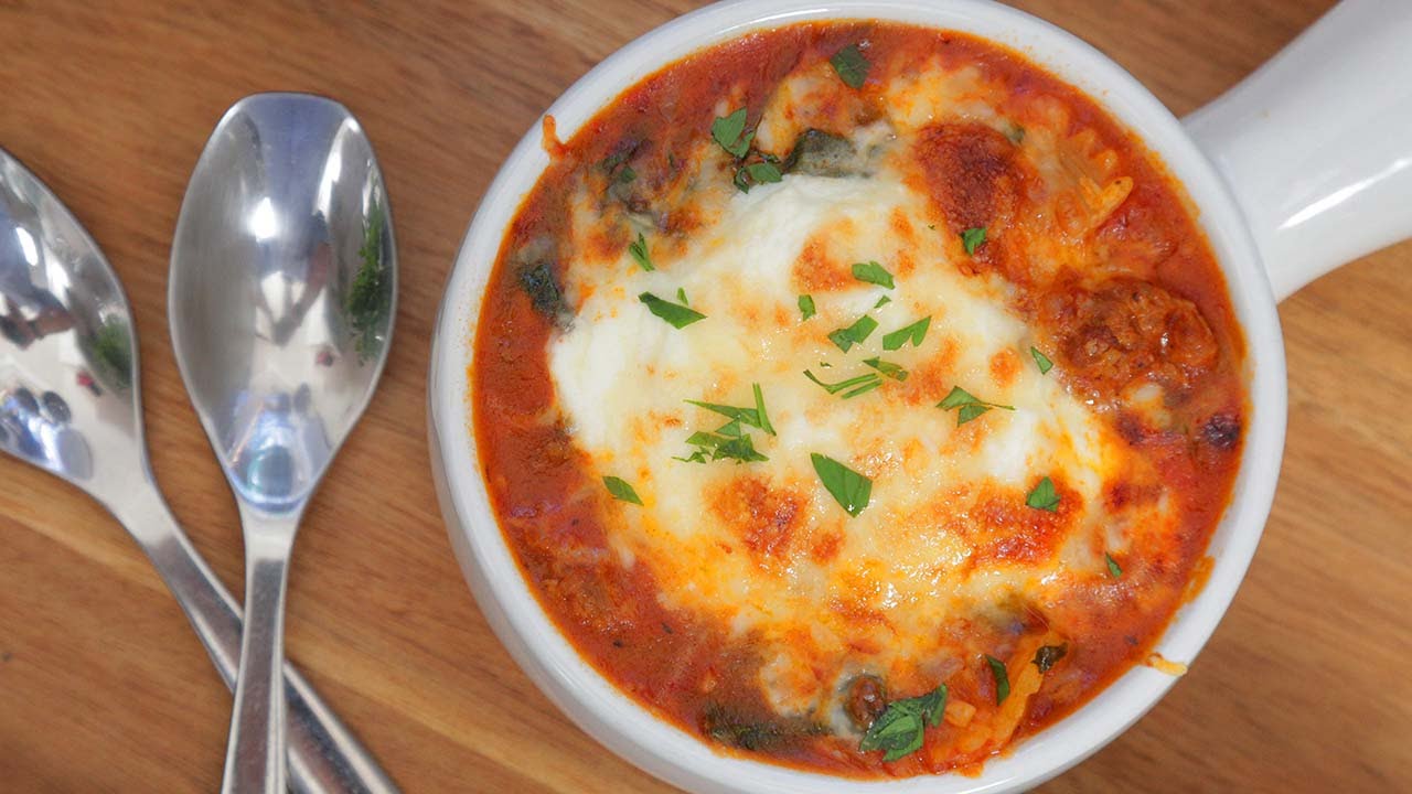 Homemade Lasagna Soup