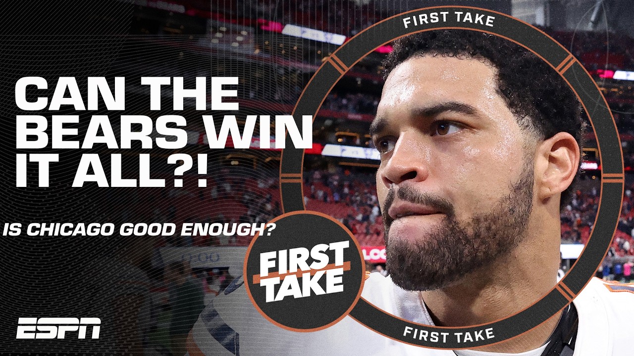 Хватит ли Caleb Williams и Bears сил для победы в Супербоуле в этом сезоне?! 🏆 | First Take