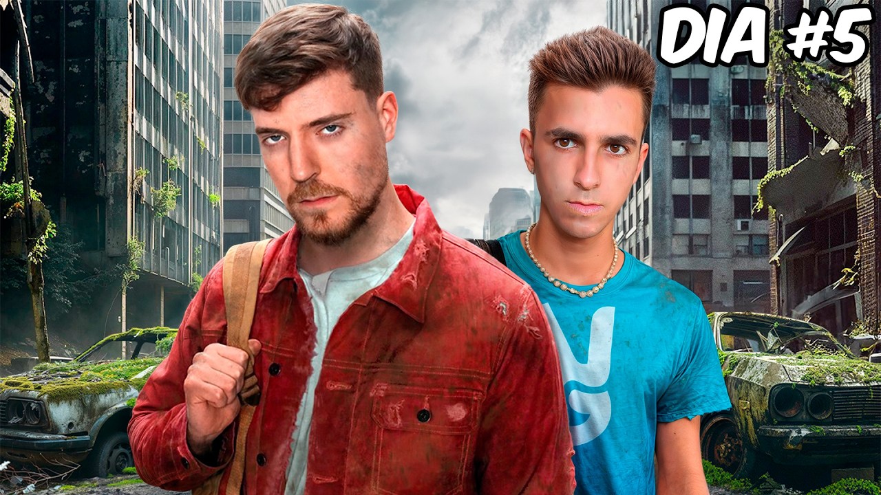 Sobrevivimos a la Cuidad Abandonada de MrBeast! *7 Días*