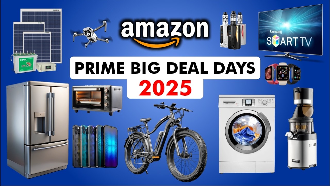 30 лучших предложений и распродаж Amazon PRIME DAY 2025 года