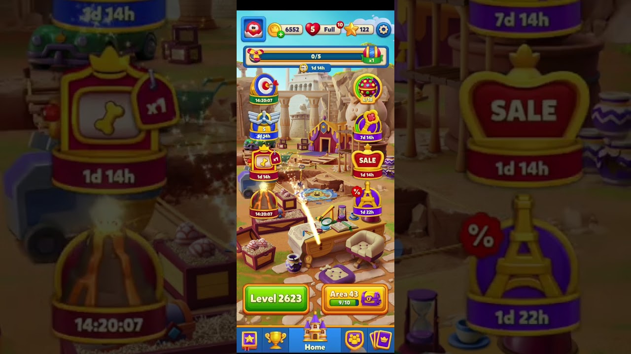 Royal Match:Area completed part2