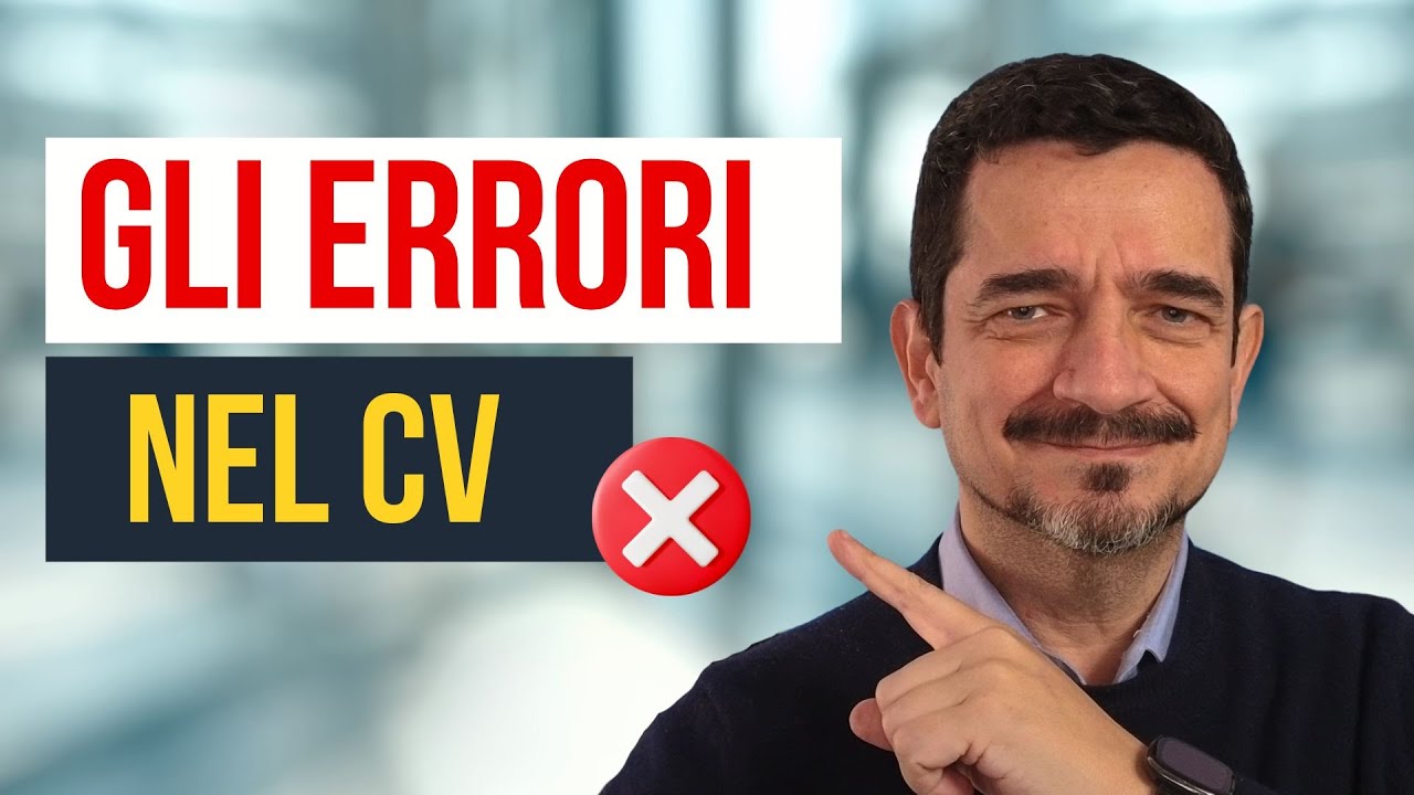 Evita questi errori nel CV