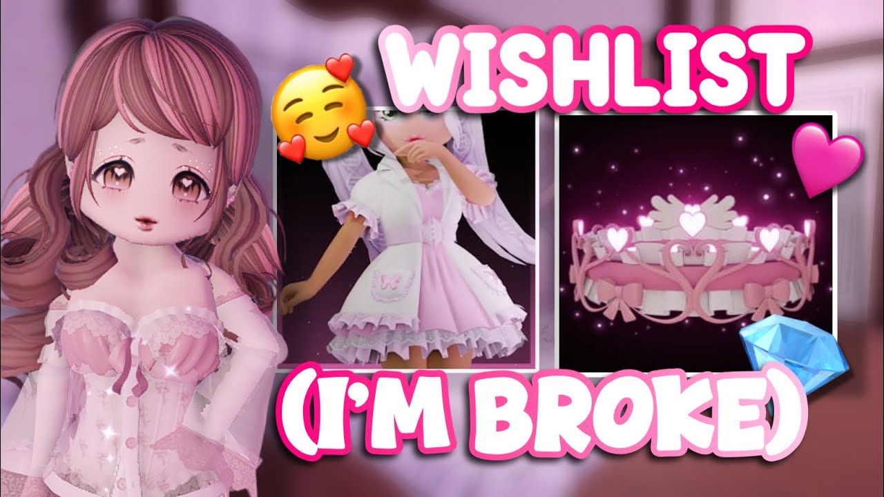 Я так сильно хочу эти вещи в Royale High😭