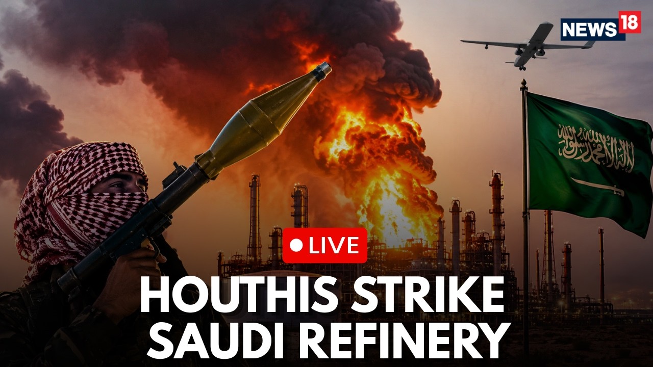 Live: Houthis Bombs Saudi Aramco Plant, US Holds Back on Iran | Red Sea Crisis Deepens | N18G