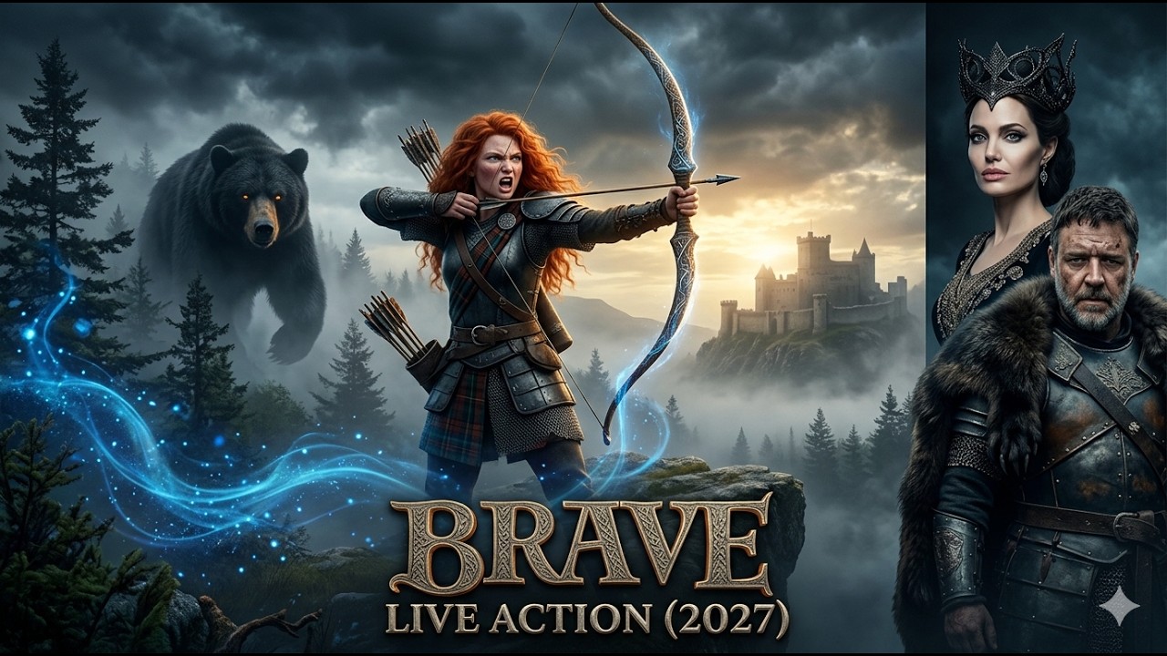 BRAVE Live Action (2027) &ndash;  Concept Trailer | Kristen Stewart, Angelina Jolie, Russell Crowe |