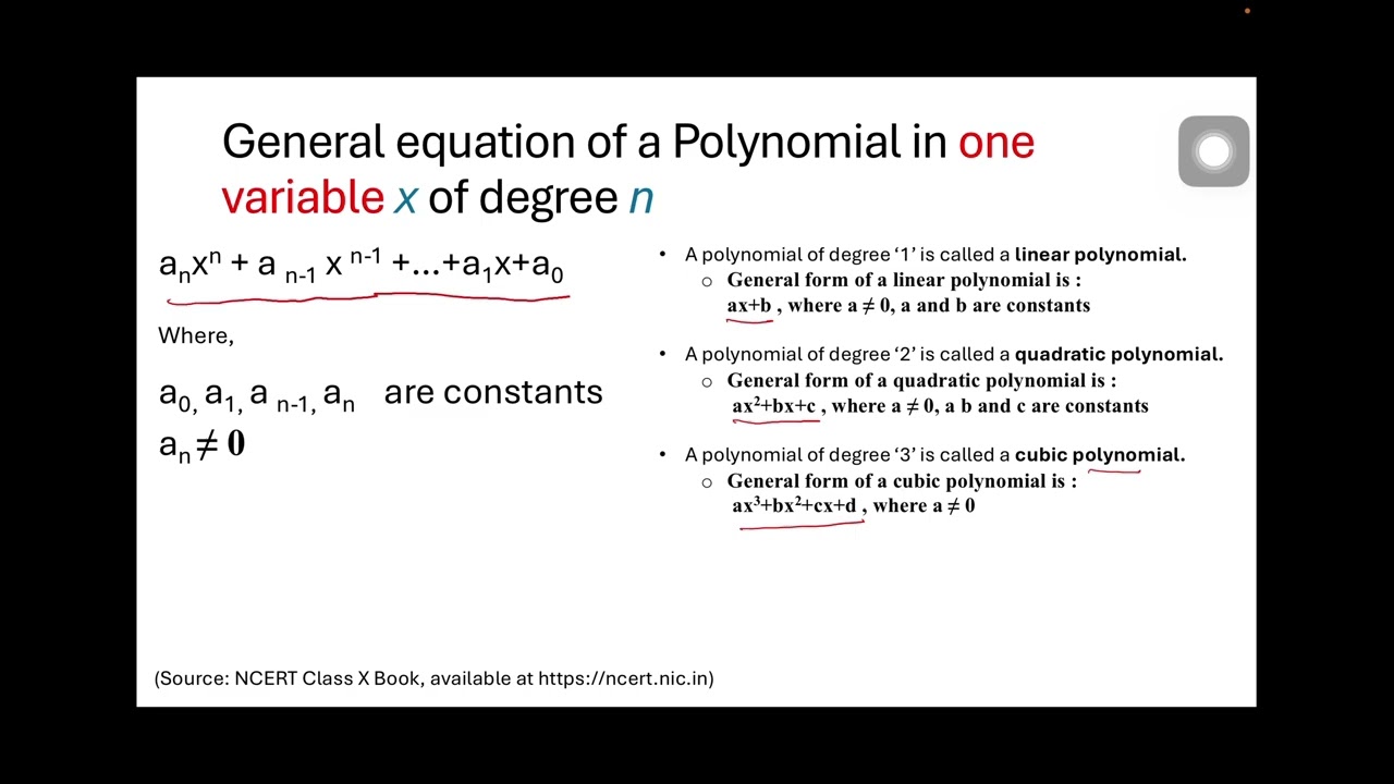 X Polynomial   Part 3