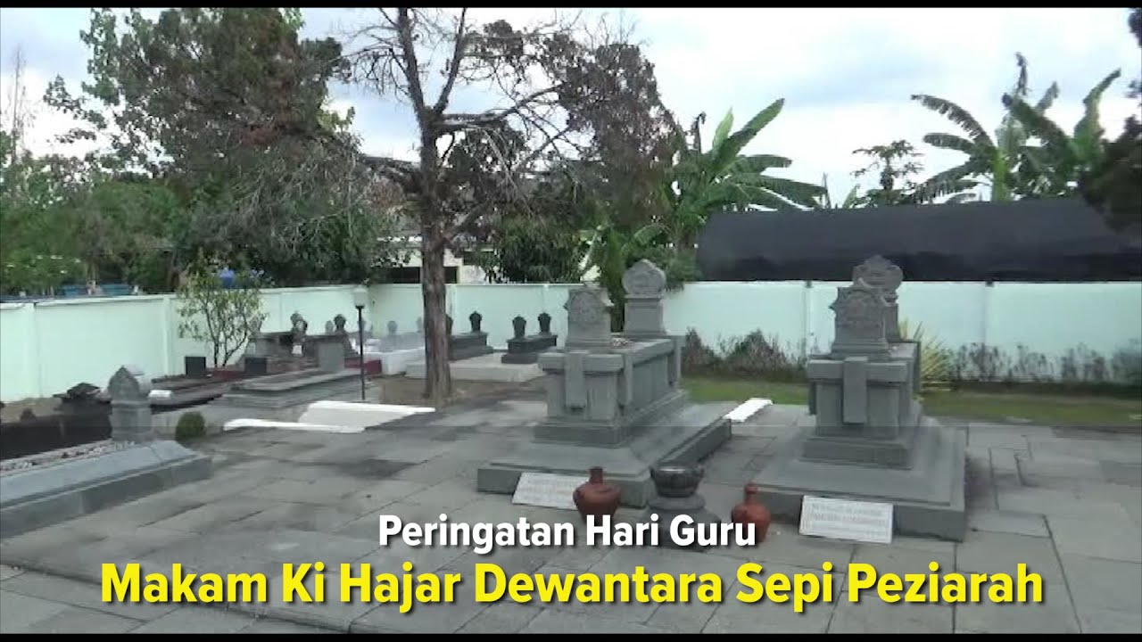 Hari Guru, Makam Ki Hajar Dewantara Sepi Peziarah