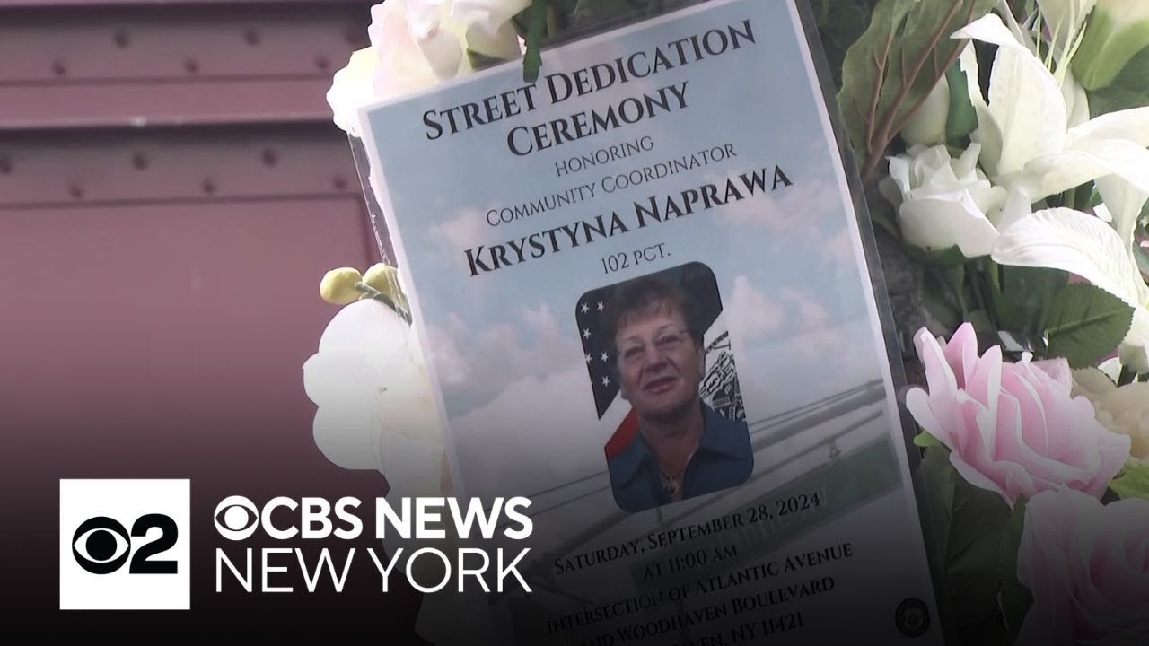 Queens street renamed for school crossing guard killed on the job