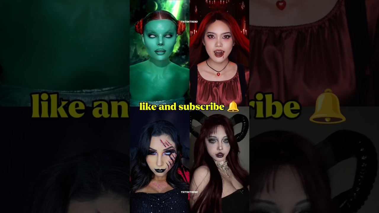 Welcome to my dark side #trendvideos #makeupcompilation #makeuptransition #viralcompilation