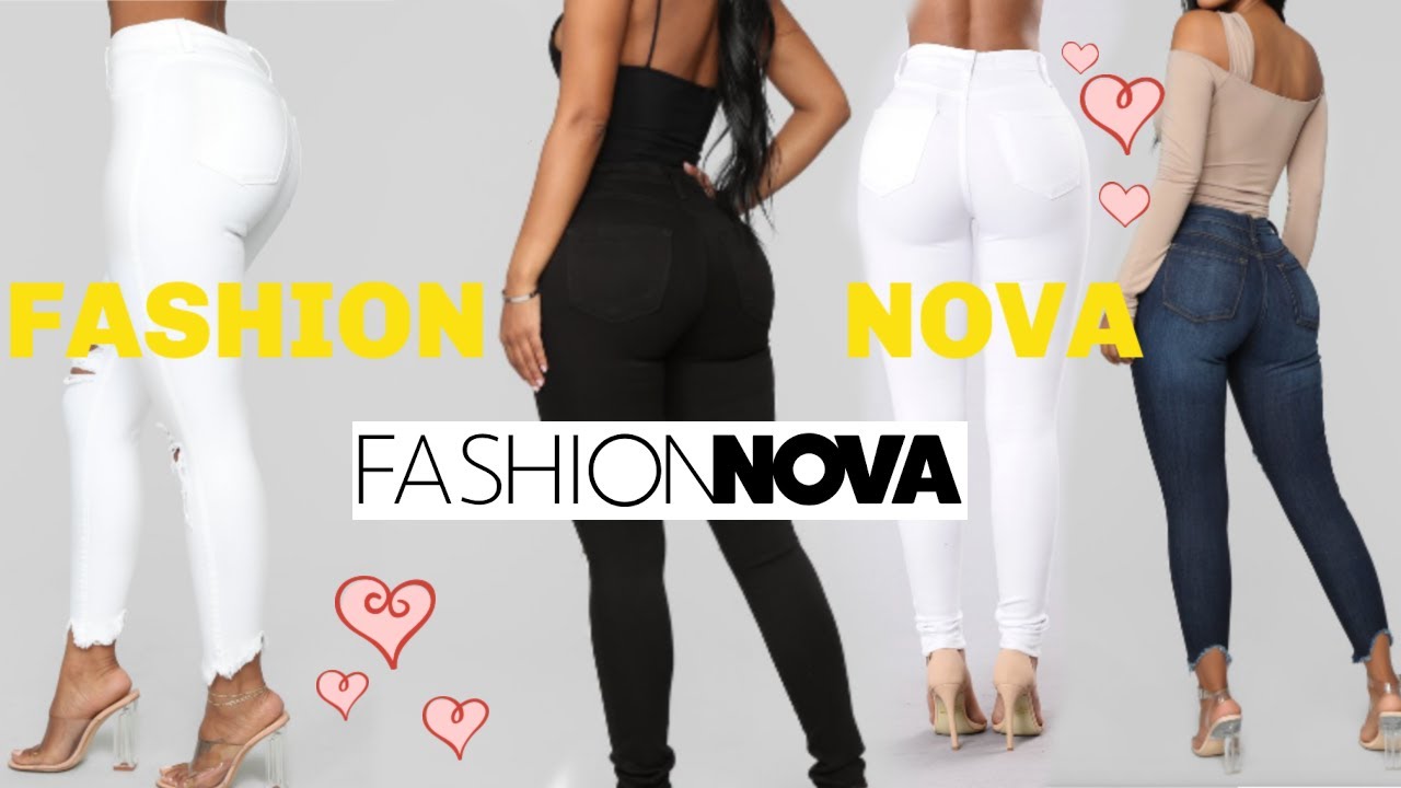 What&rsquo;s the HYPE on Fashion Nova Jeans?!? || FASHION NOVA TRY ON HAUL