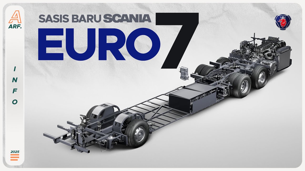 WOW !! Ada Sasis Bus EURO 7 Dari SCANIA