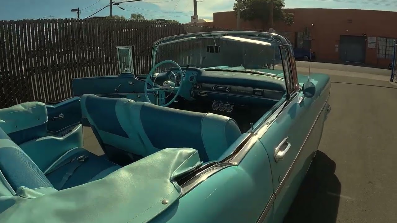 1957 Chevrolet Bel Air Convertible - Start up & walk around