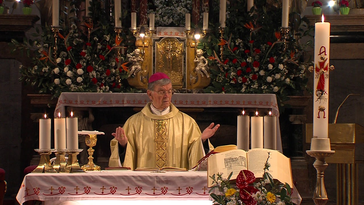 Sveta maša iz cerkve Svetega Danijela 12.4.2020