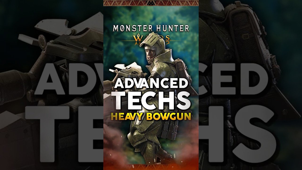 Advanced Techniques for HEAVY BOWGUN in Monster Hunter Wilds 💥 #MonsterHunter #MonsterHunterWilds