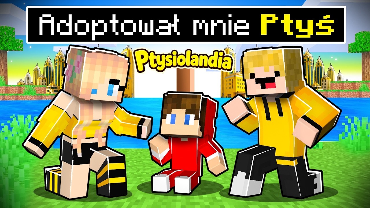 MINECRAFT, ale RODZINA PTYSIA!