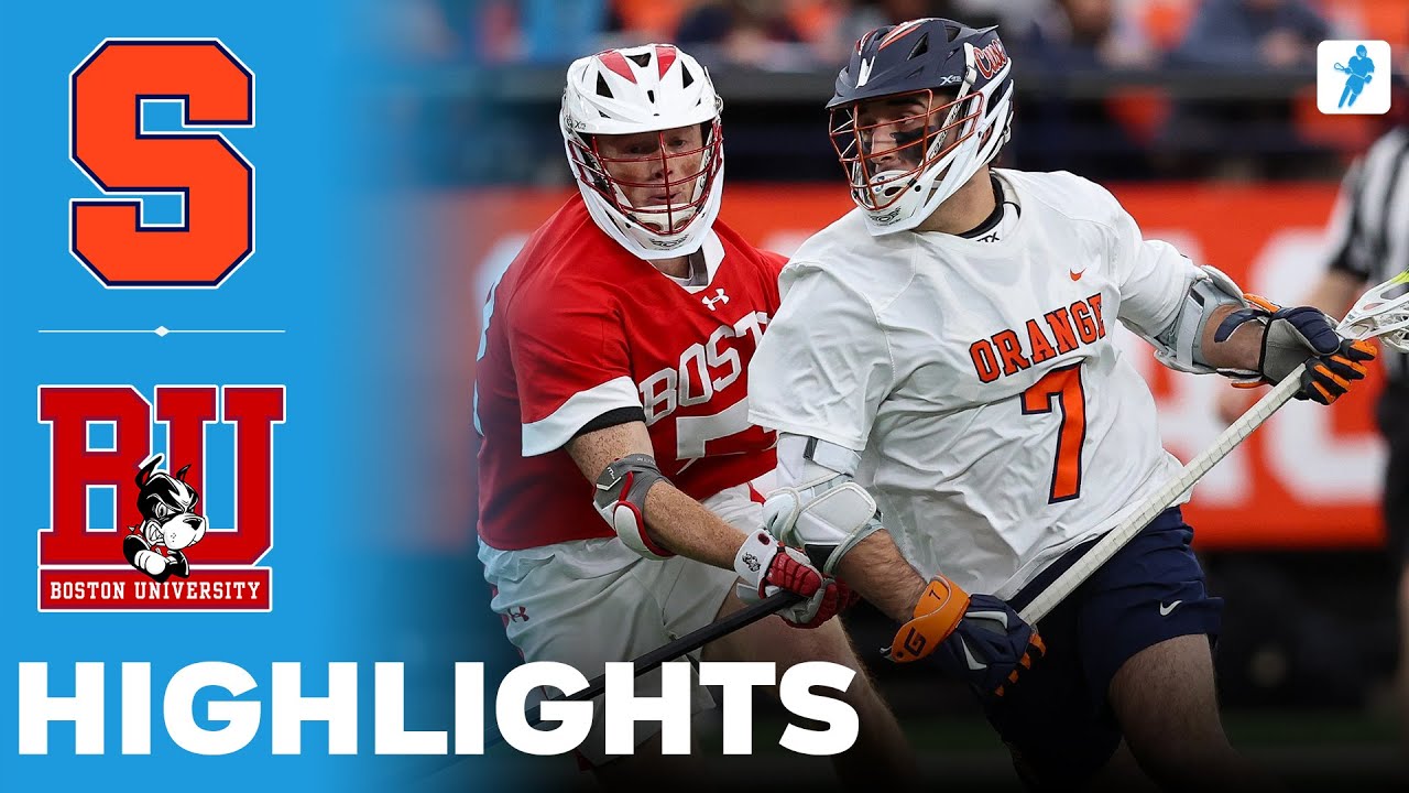 Syracuse vs Boston University | NCAA College Lacrosse | Highlights - February 01, 2026