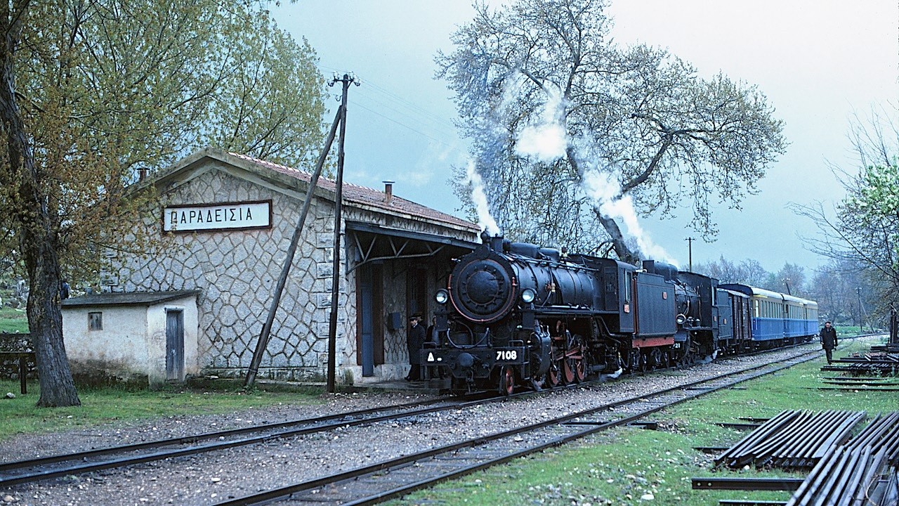 Steam Train to Paradissia - Greece 1980