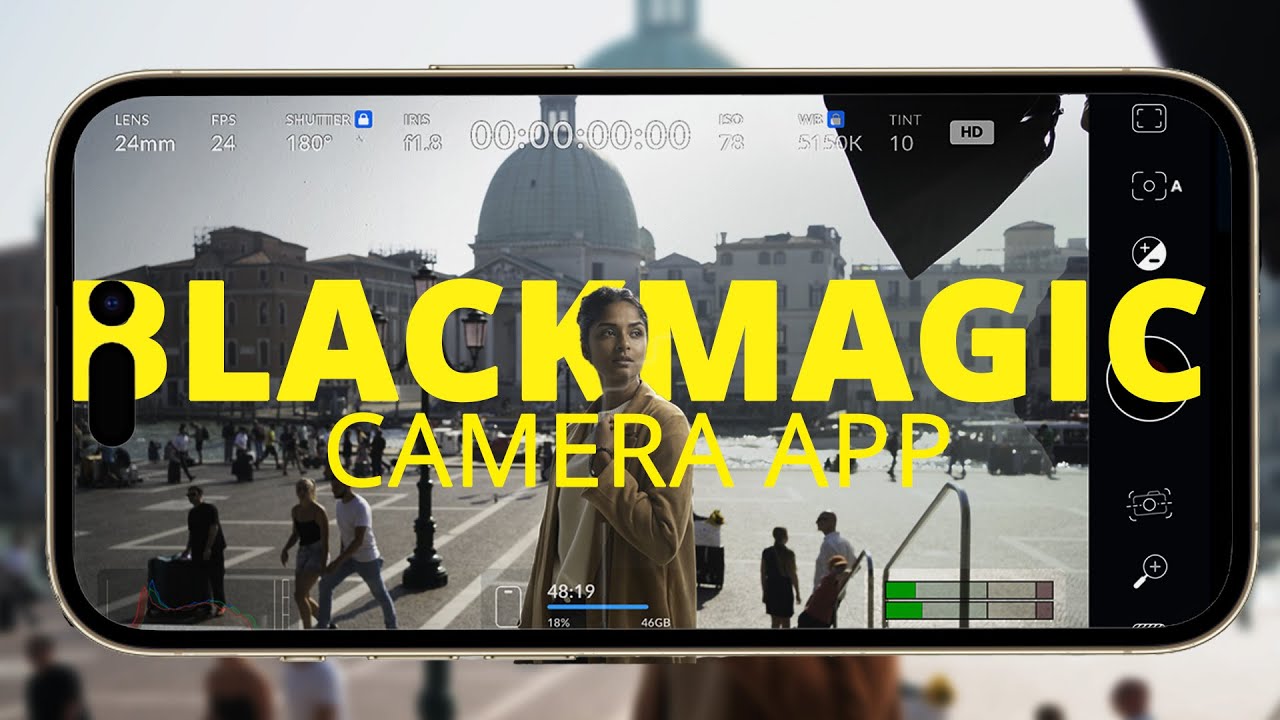 Tutorial Blackmagic Camera App per filmmakers