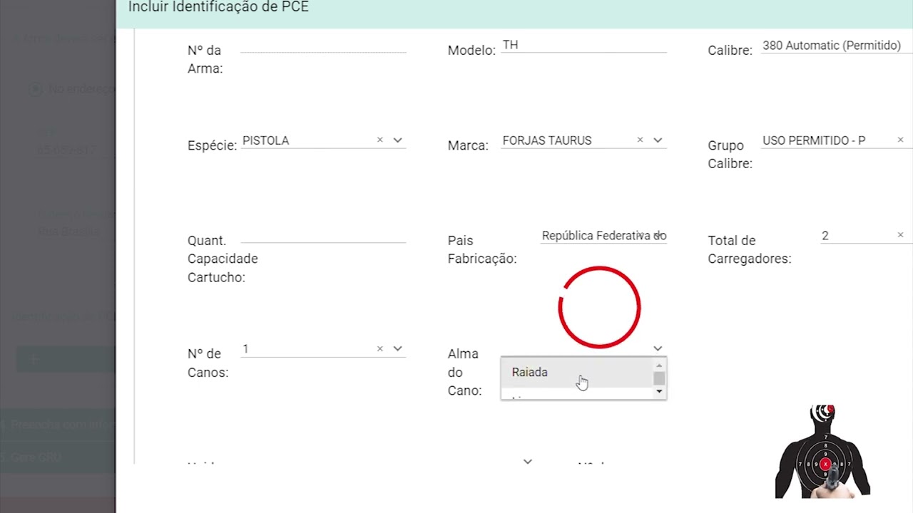 Passo a Passo da Solicitação de Autorização de Compra de arma de fogo por CAC no SisGCorp atualizado