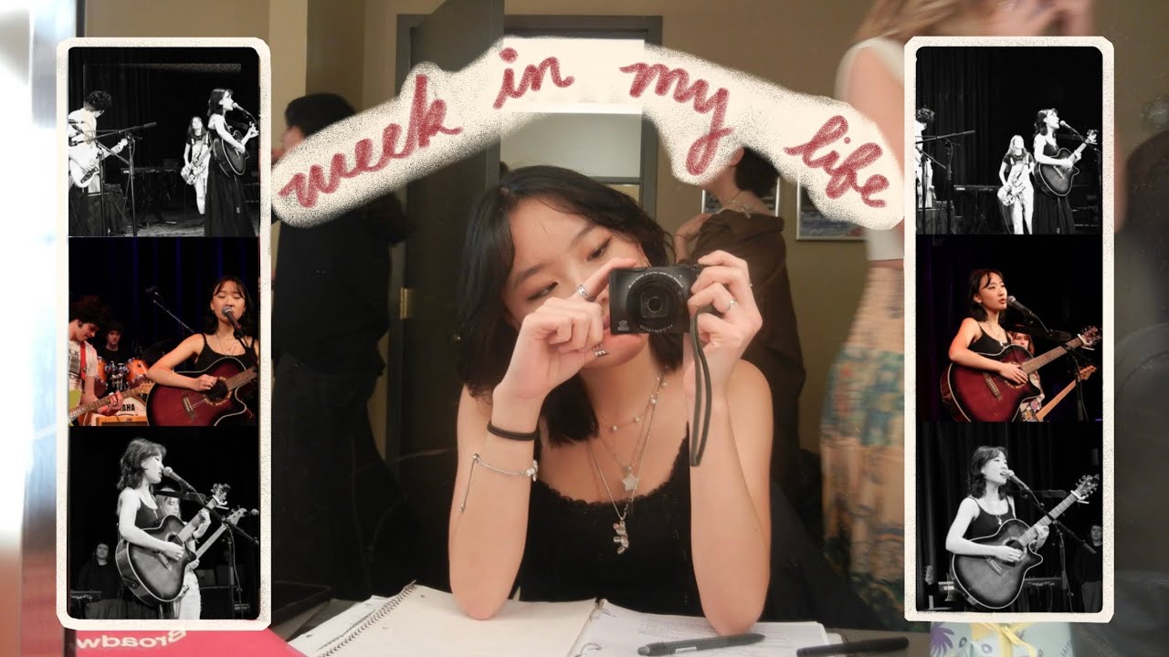 a week in my life at an arts boarding school!