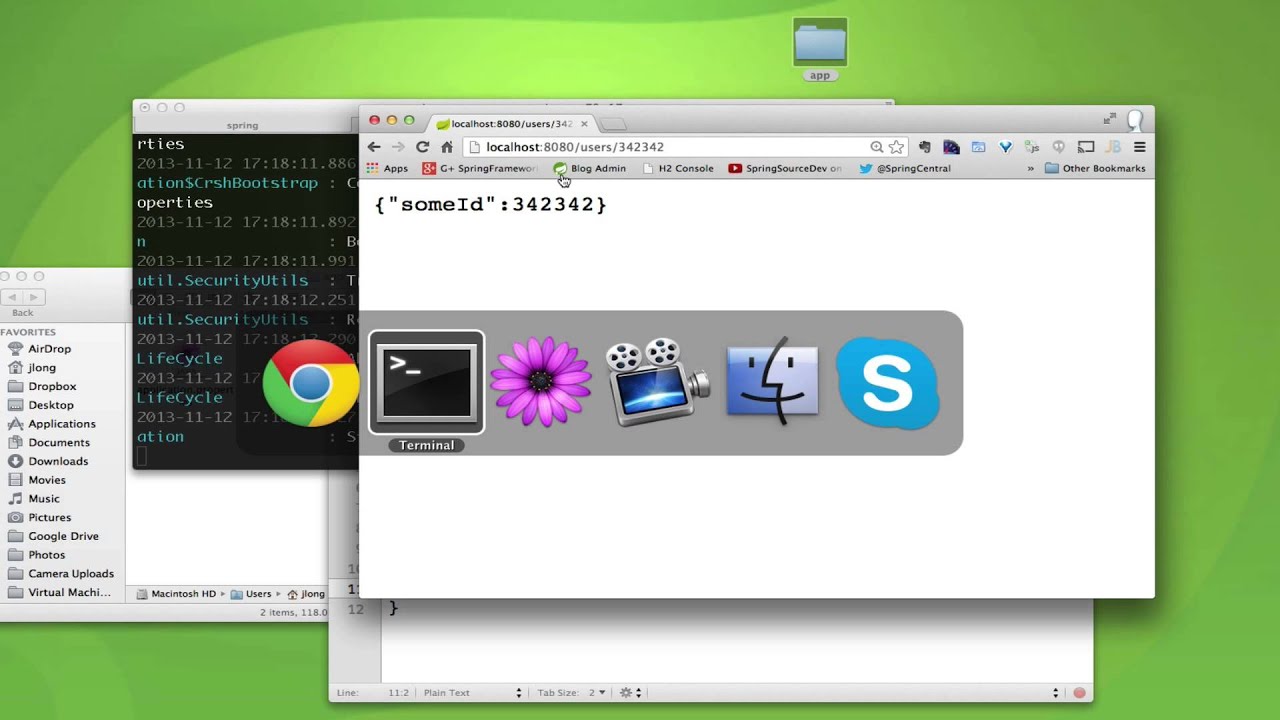 Spring Boot M6' remote shell feature