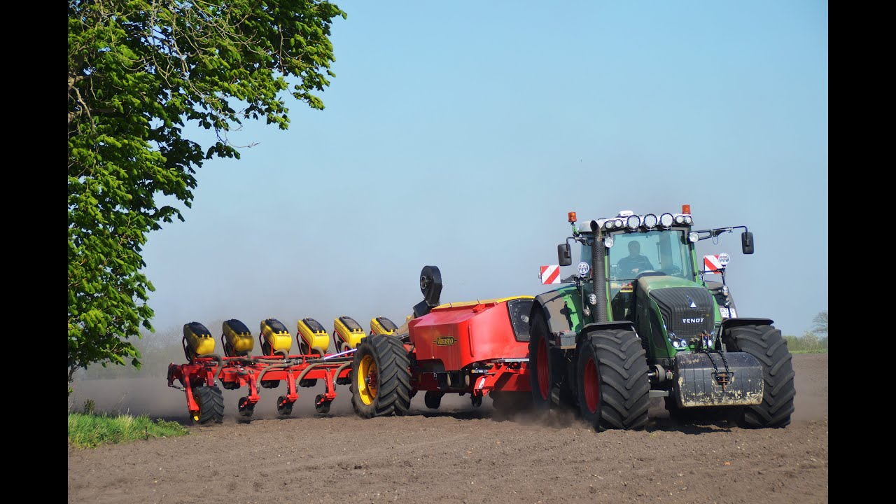 Bramming maskinstation|Väderstad Tempo|Fendt 927|Majssåning 2020