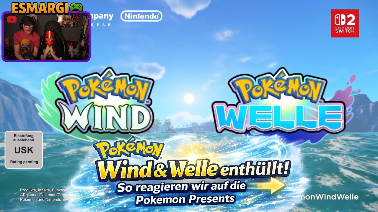 Pokémon Wind & Welle enthüllt! So reagieren wir auf die Pokémon Presents