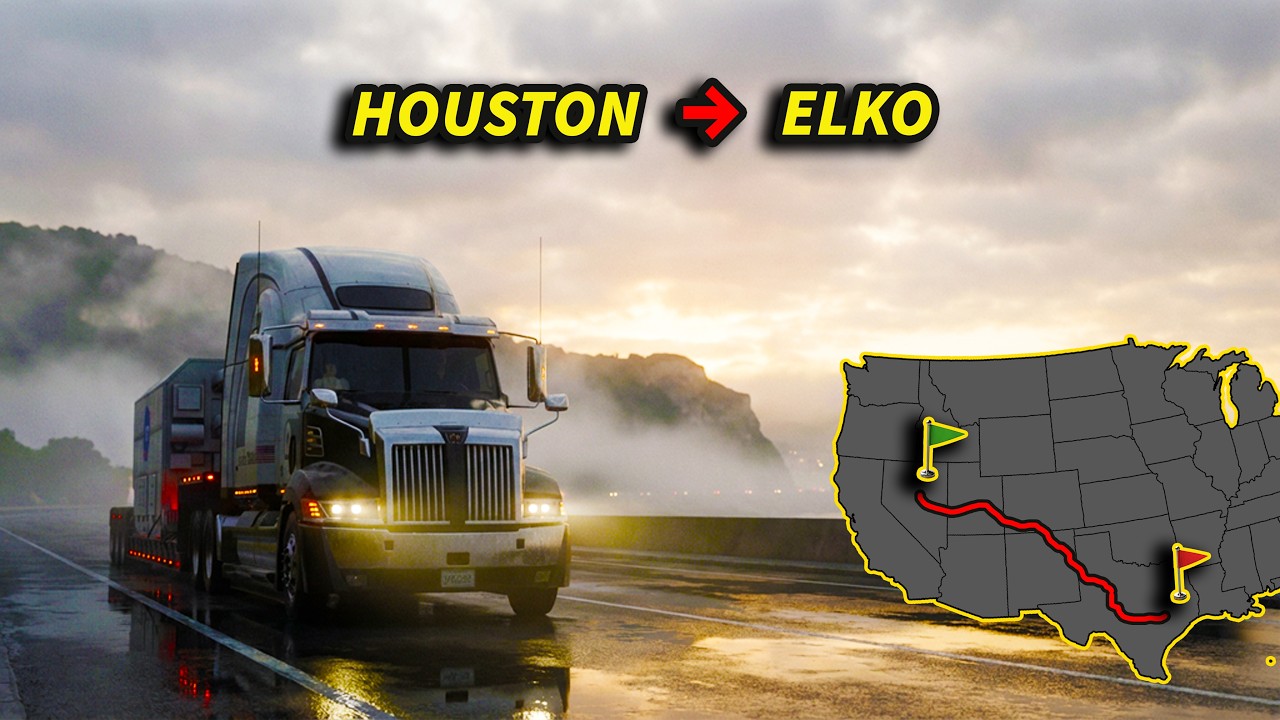 Long delivery From Houston to Elko - American Truck Simulator