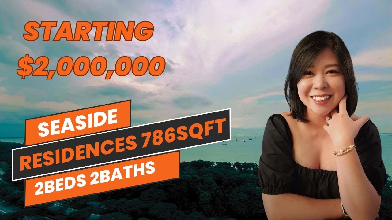 Seaside Residences | Super High Floor | 2 Beds 2 Baths | 786sqft
