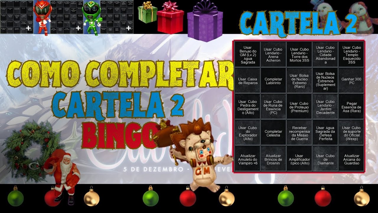 [CABAL ONLINE] - CABALIDAYS - COMO FAZER A TABELA 2 DO EVENTO DE BINGO [DICA]