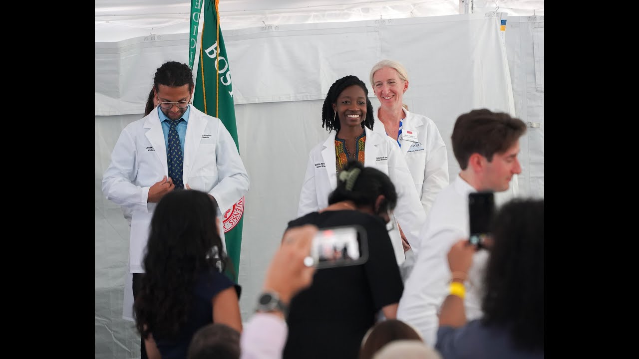 Boston University Chobanian & Avedisian School of Medicine Class of 2028 White Coat Ceremony