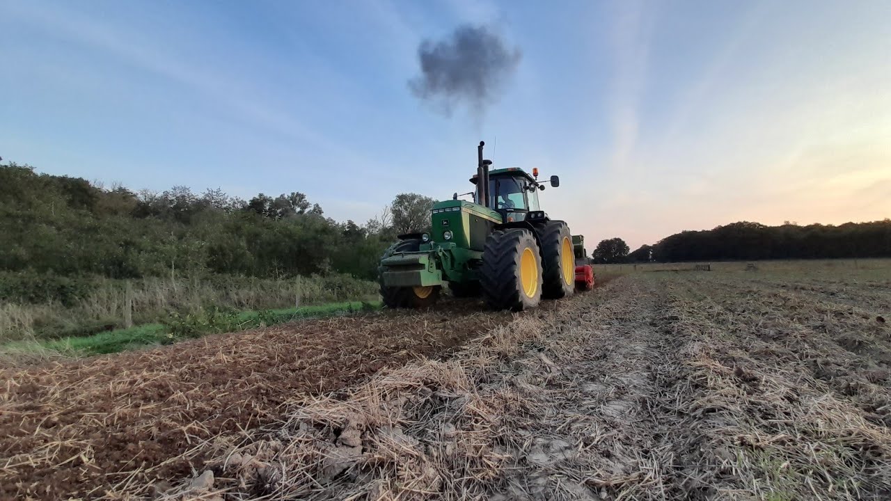 JOHN DEERE 4050 | GREEN SEEDING |CLASSIC TRACTORS | 2021