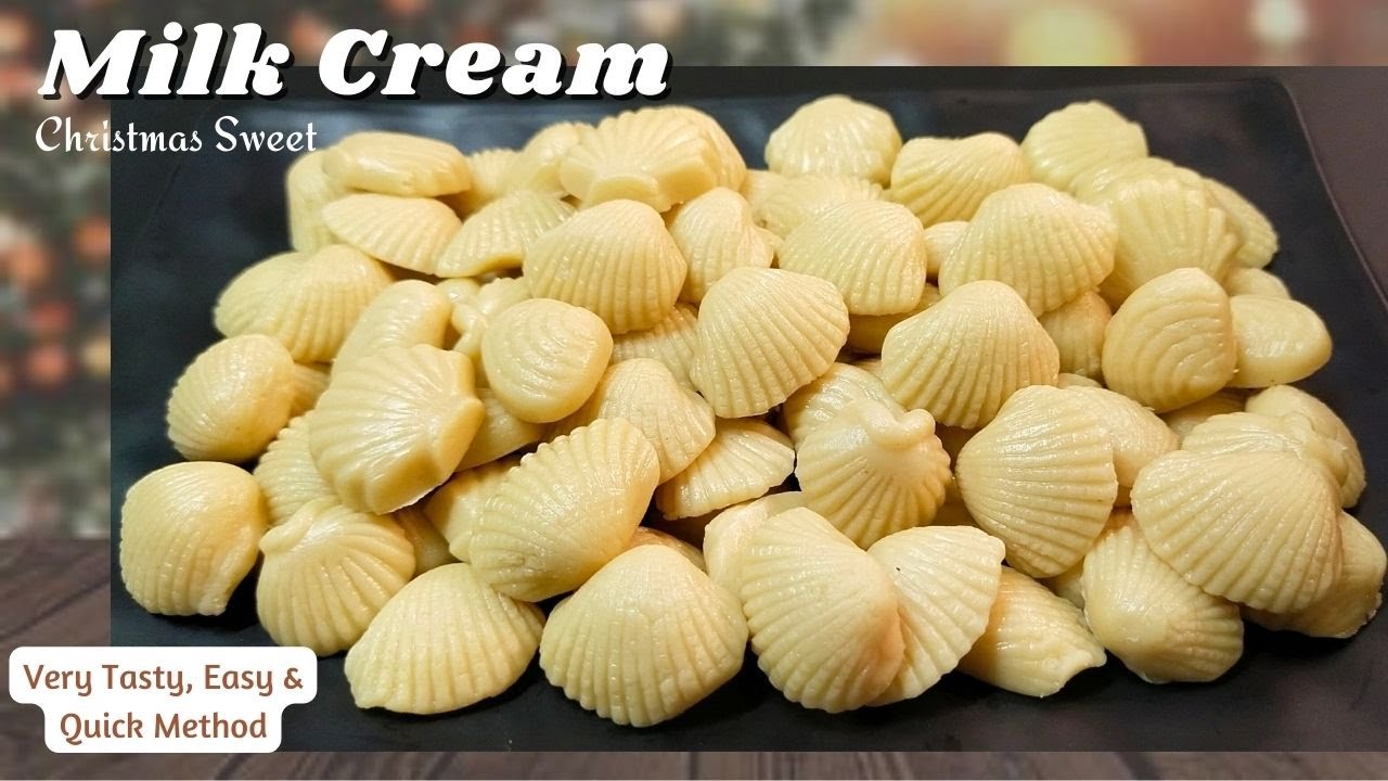 Milk Cream | Condensed Milk Cream Recipe | Easy & Quick Method | Christmas Sweet | Milk Toffee