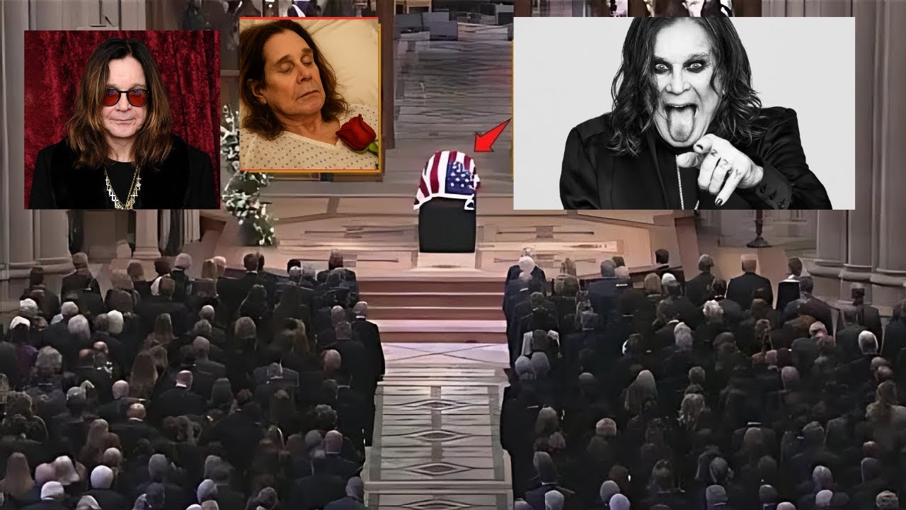 Ozzy Osbourne FINAL GOODBYE - Celebrities BREAK DOWN at Memorial