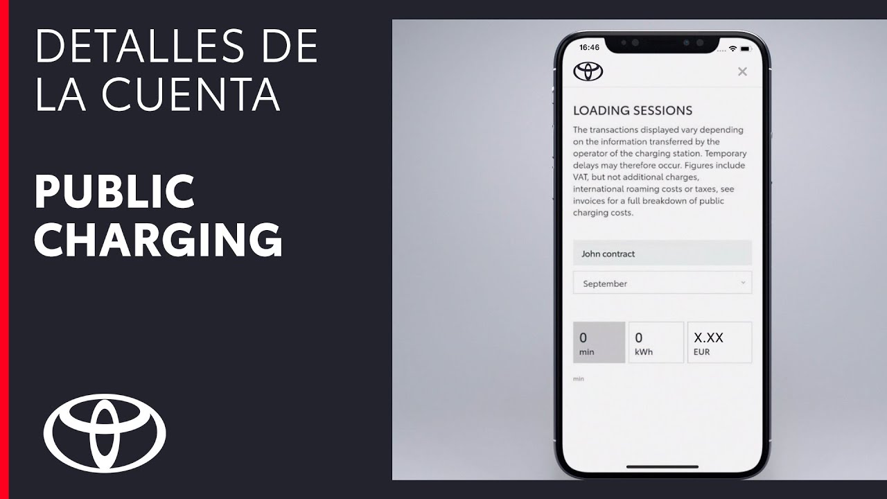 Detalles de la cuenta | Public Charging