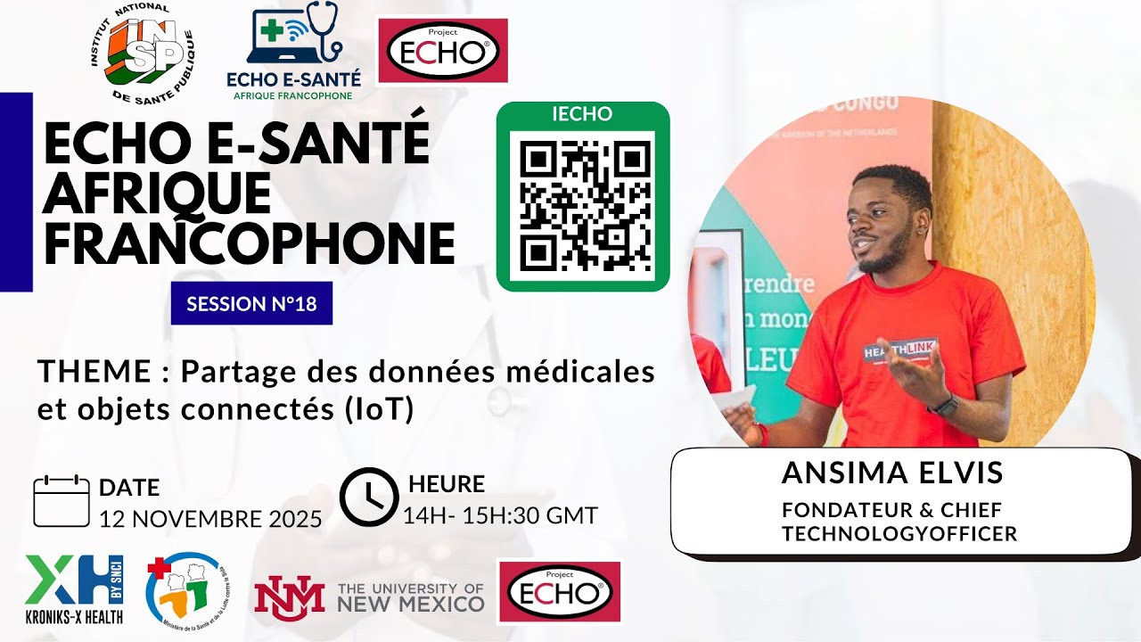 ECHO E-santé N°18 ; Partage des données médicales et objets connectés (IoT)