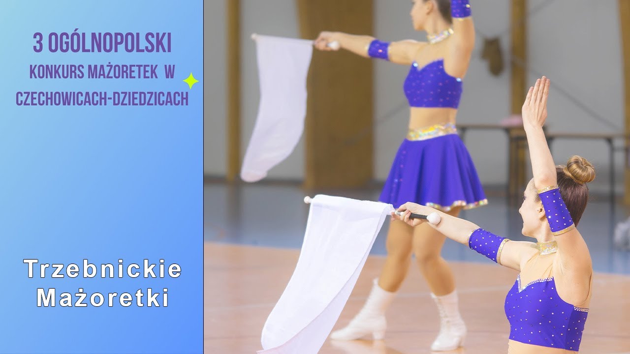 Duo/Trio Flaga ◾ Trzebnickie Mażoretki ◽ Junior ◽ Czechowice-Dziedzice PL