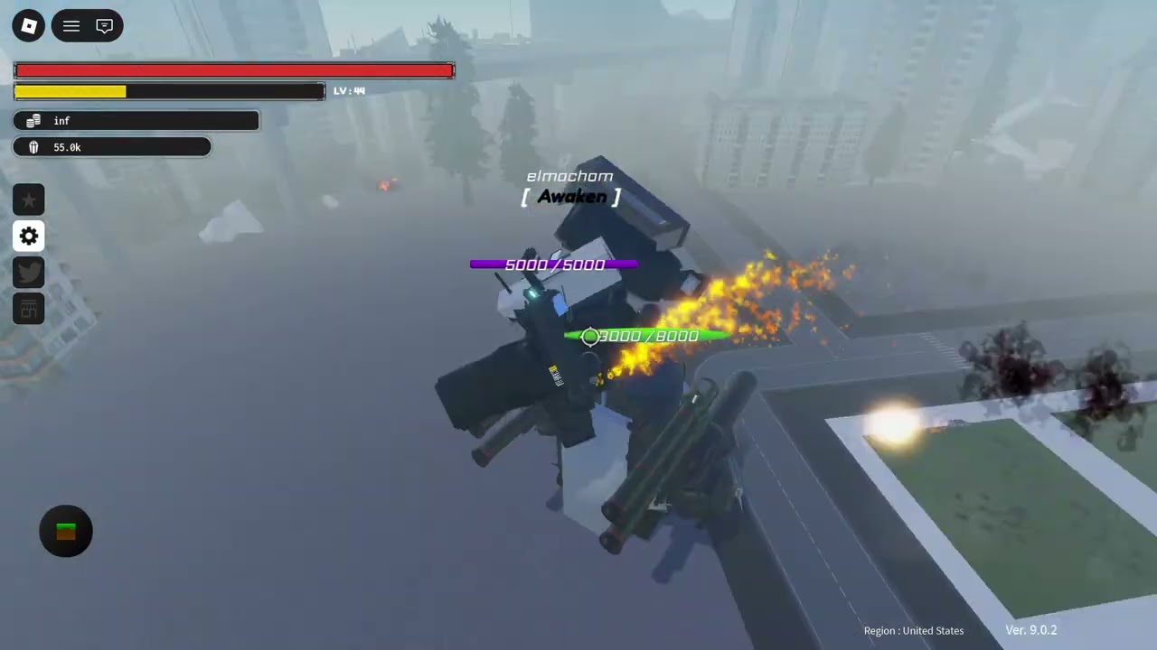 Roblox St blockade battlefront Rework titan cameraman vs Giant sweeper toilet