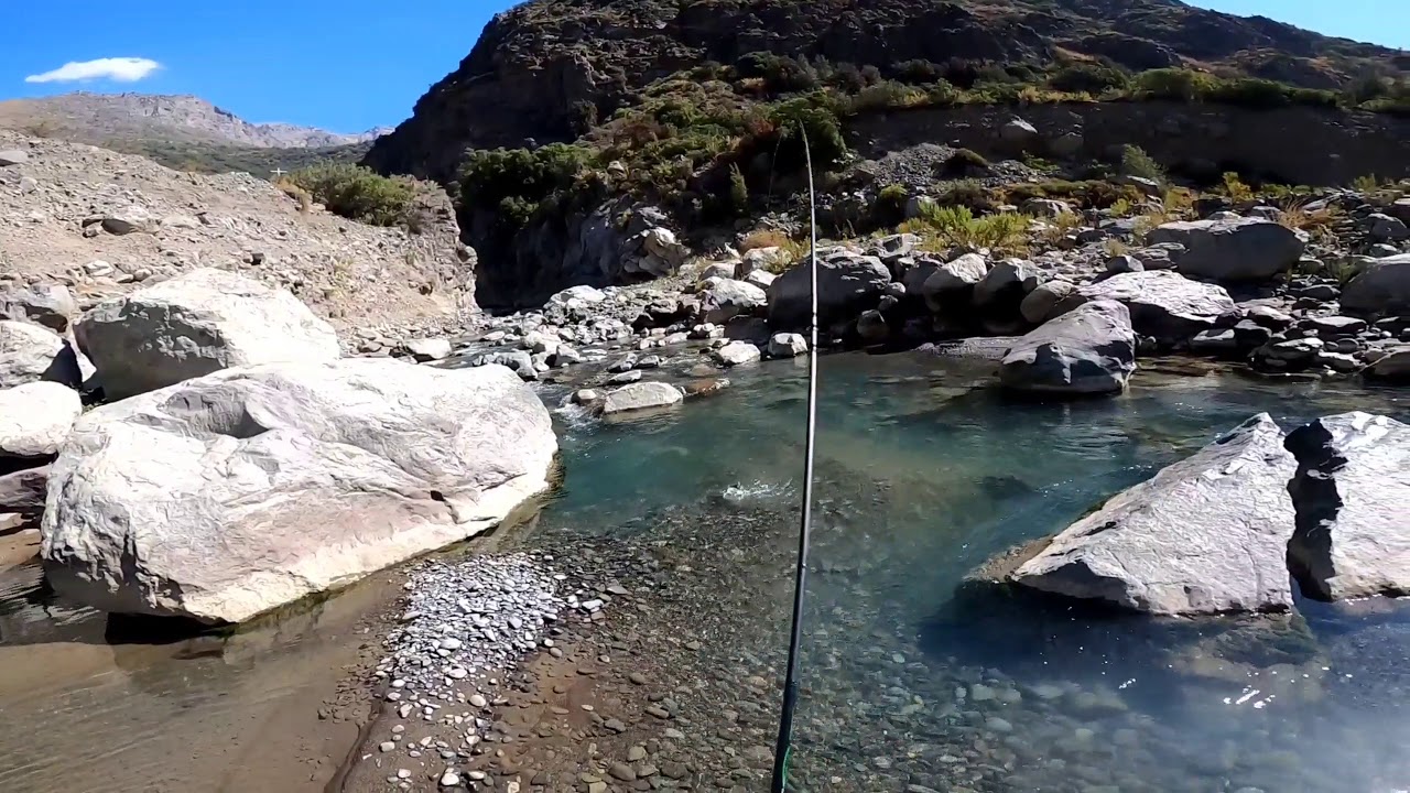 pesca al hilo en rios de rancagua