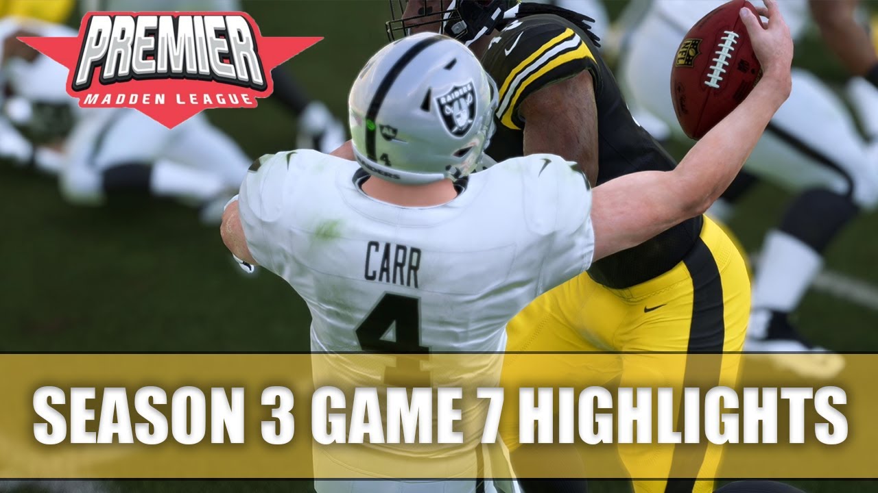 WORST GAME OF THE SERIES | Madden 20 Franchise | PREMIER MADDEN LEAGUE S3G7