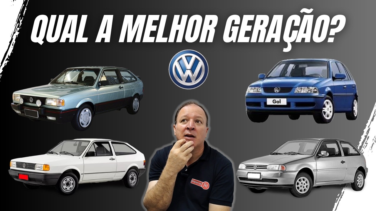 Qual foi a melhor geração do Gol que a Volkswagen já fez?