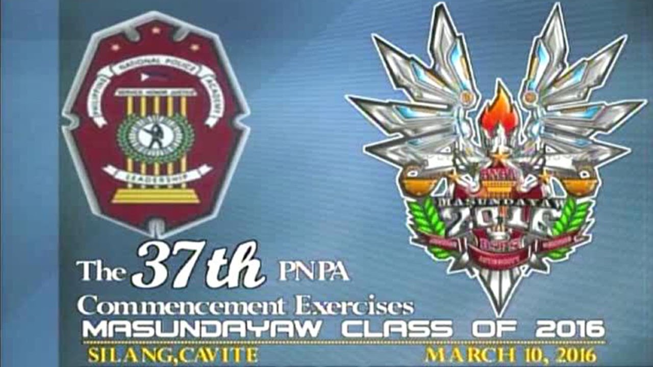 [PTV] The 37th PNPA Commencement Exercises MASUNDAYAW Class of 2016 - PART1 [03|10|15]