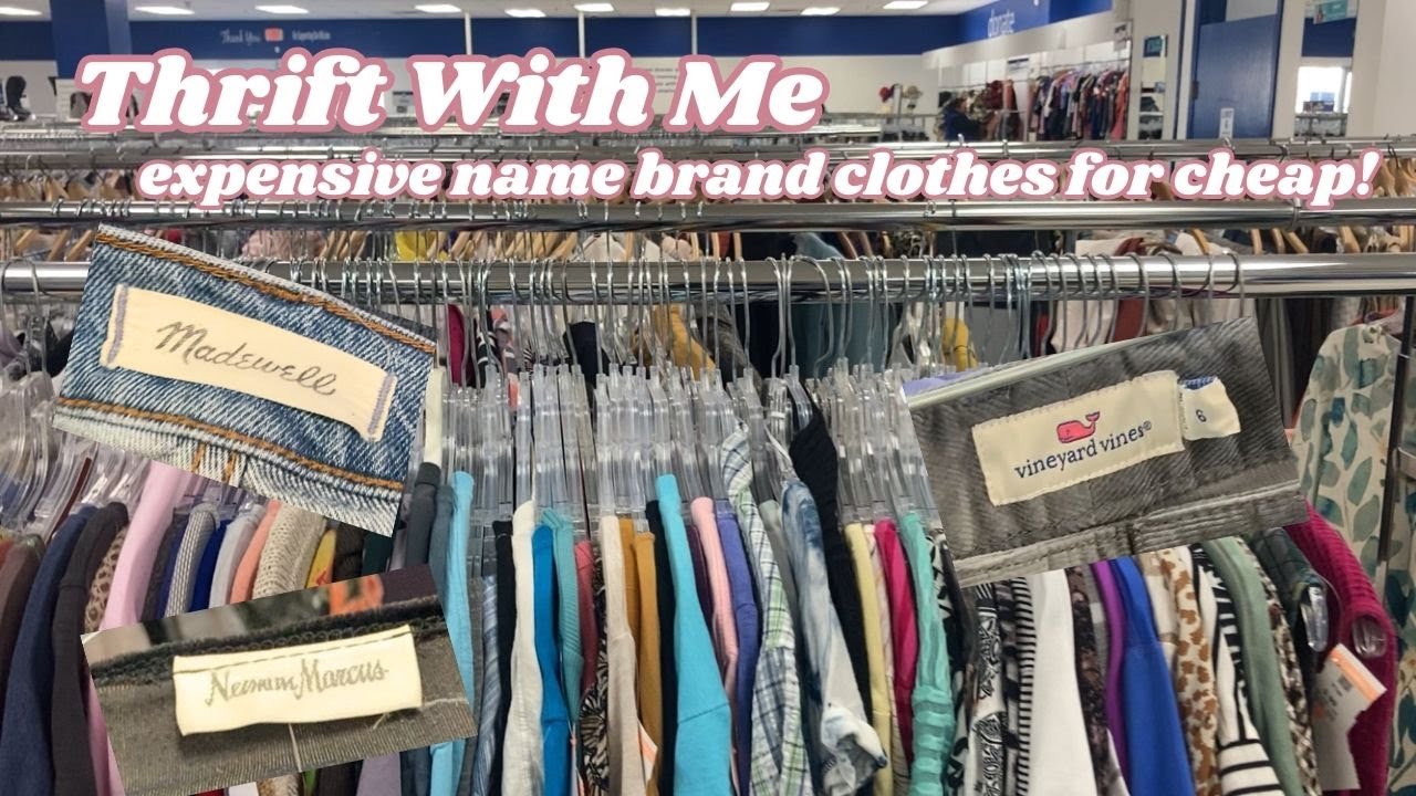 Thrifting Expensive Name Brand Clothes at Goodwill for cheap! And a Y2k book!