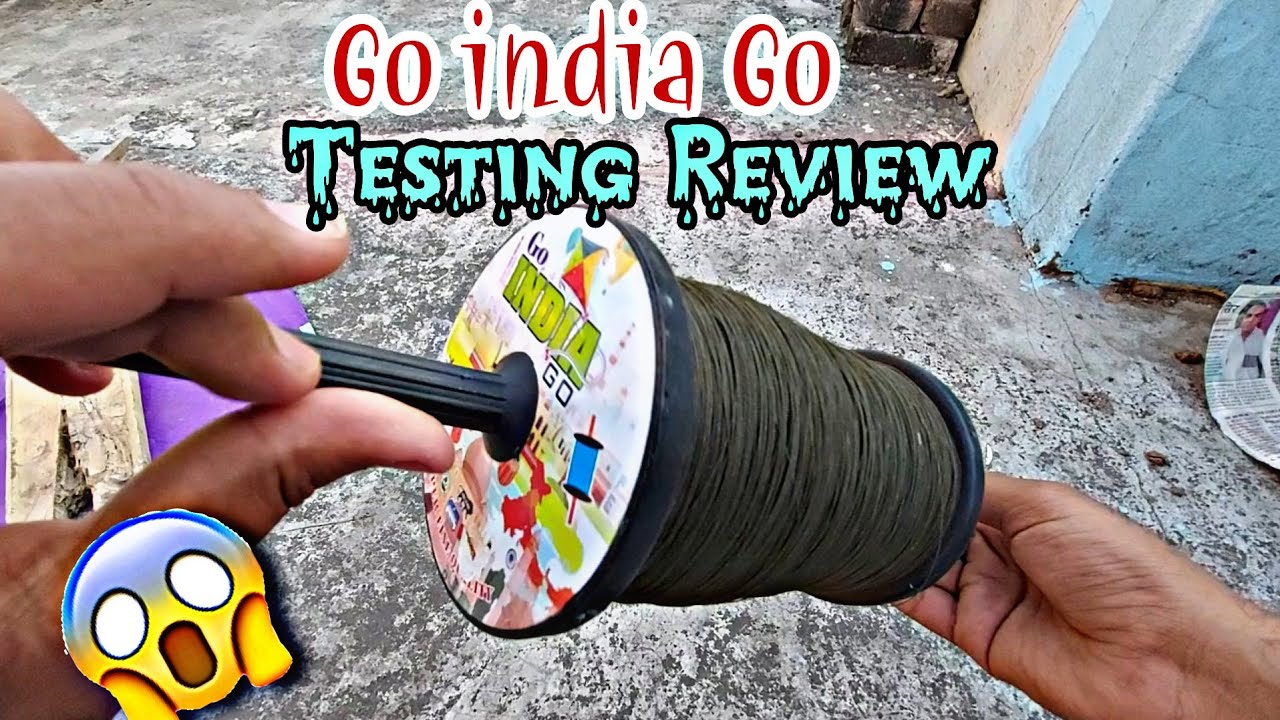 Best Manjha to Cut Other Kite GO INDIA GO | पतंग को काटने के लिए सबसे अच्छी मांझा Desi Patangbaaz 😱